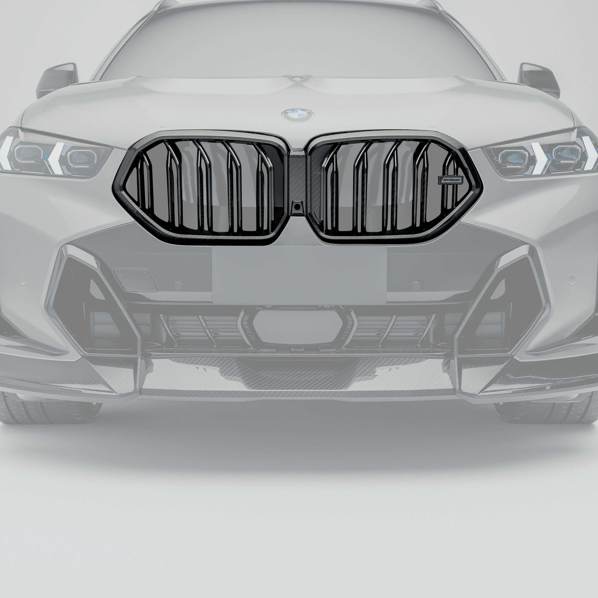 REVOZPORT BMW X6 G06 LCI Carbon Fibre Front Grille (2023+) - Premium Bespoke AutoWorks