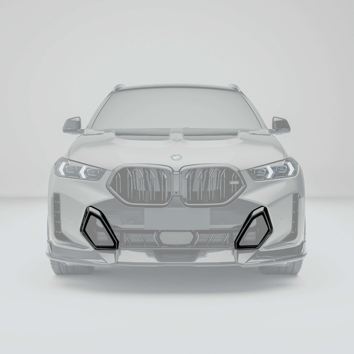 REVOZPORT BMW X6 G06 LCI Carbon Fibre Front Vents (2023+) - Premium Bespoke AutoWorks