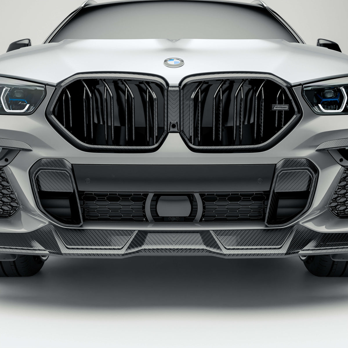 REVOZPORT BMW X6 G06 Pre-LCI Carbon Fibre Front Vents (2019-2023), image 7 - Premium Bespoke AutoWorks