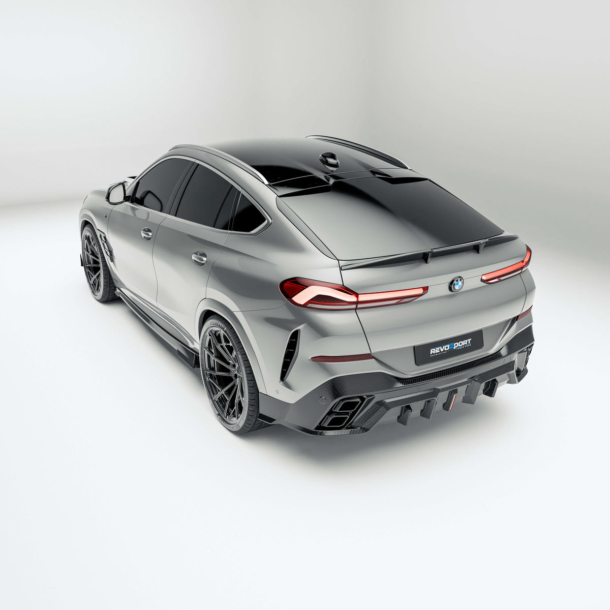 REVOZPORT BMW X6 G06 Pre-LCI Carbon Fibre Rear Spoiler (2019-2023), image 10 - Premium Bespoke AutoWorks
