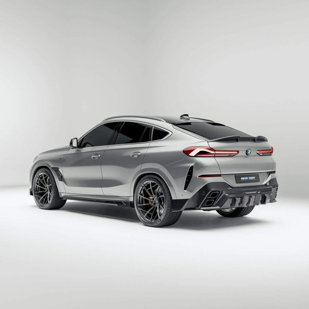 REVOZPORT BMW X6 G06 Pre-LCI Carbon Fibre Side Skirts (2019-2023), image 10 - Premium Bespoke AutoWorks