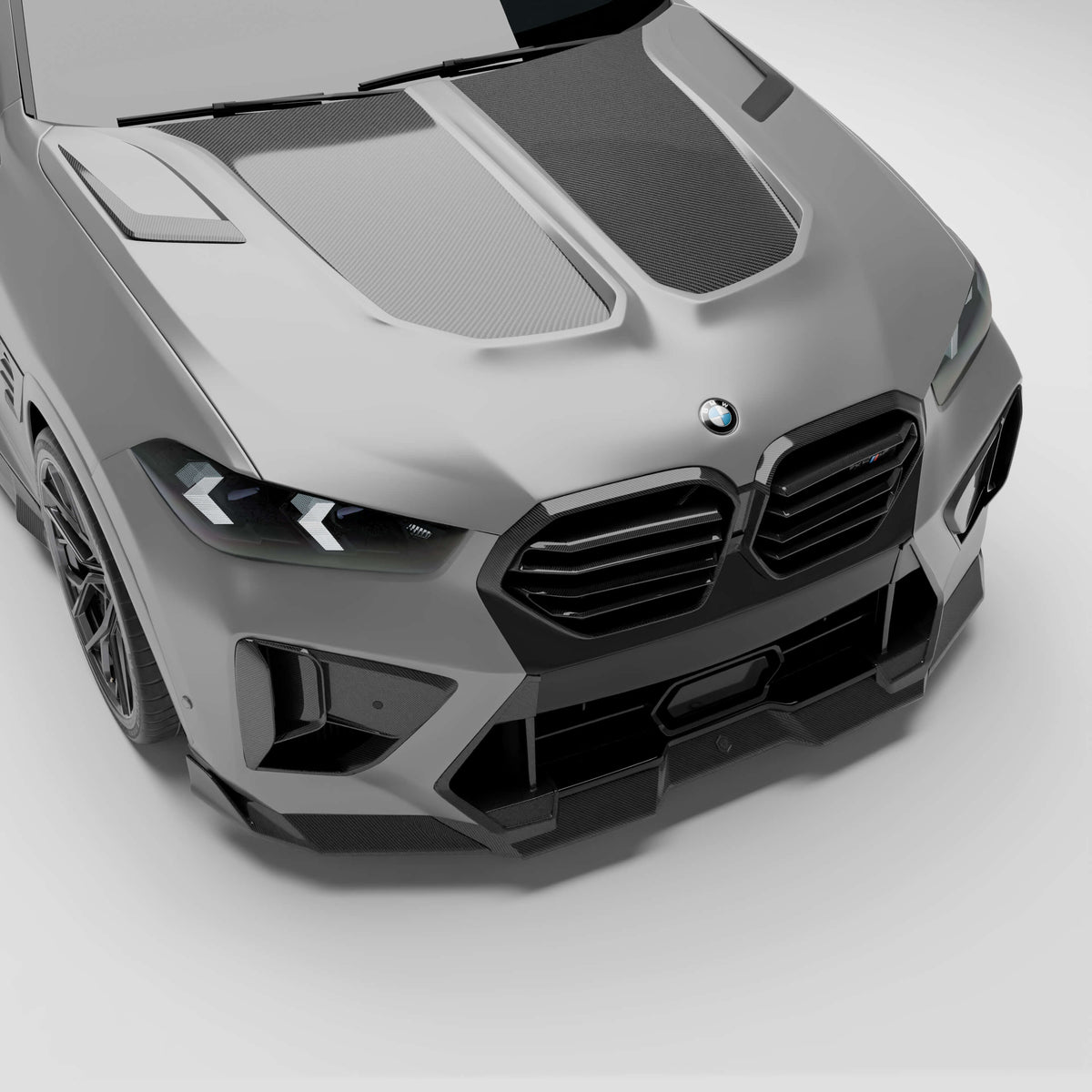 REVOZPORT BMW X6M F96 LCI Carbon Fibre Bonnet (2023+), image 2 - Premium Bespoke AutoWorks