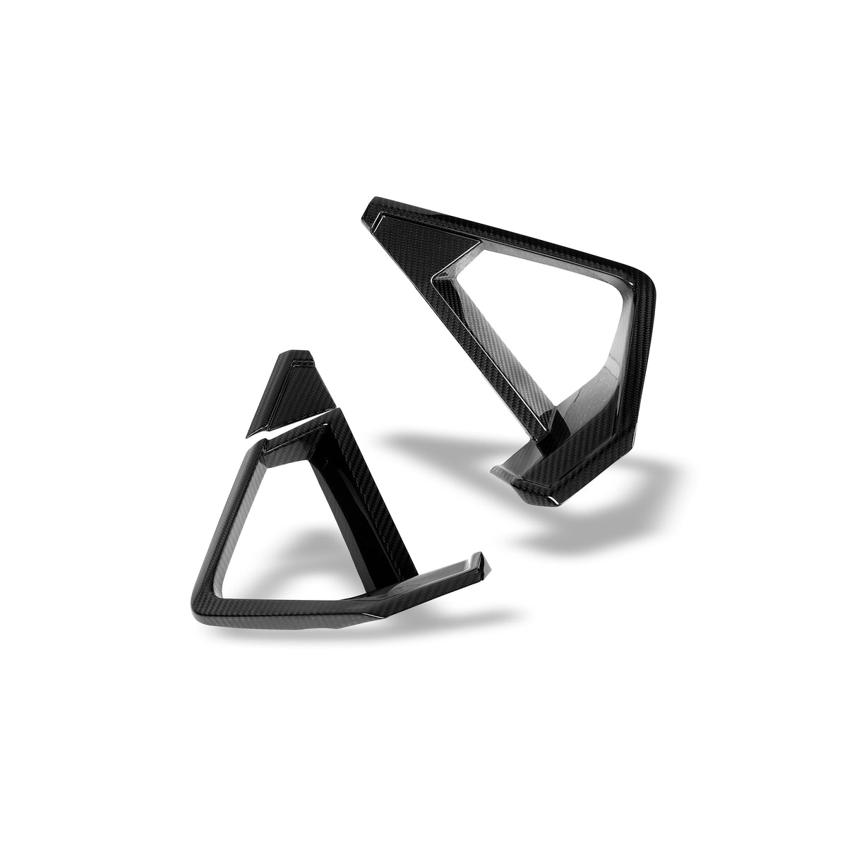 REVOZPORT BMW X6M F96 LCI Carbon Fibre Front Lip Vent Trims (2023+), image 4 - Premium Bespoke AutoWorks