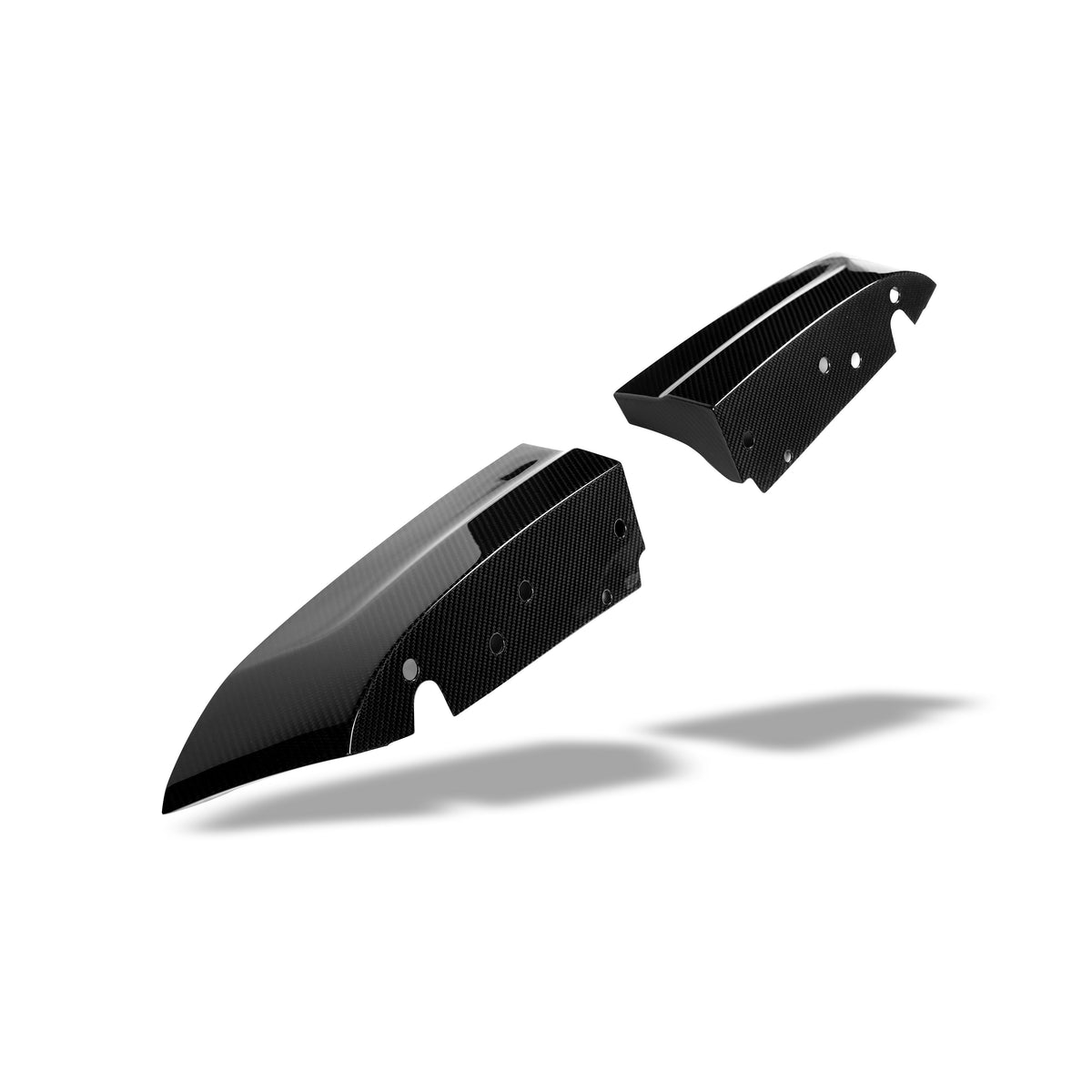 REVOZPORT BMW X6M F96 LCI Carbon Fibre Rear Bumper Splitter (2023+), image 7 - Premium Bespoke AutoWorks