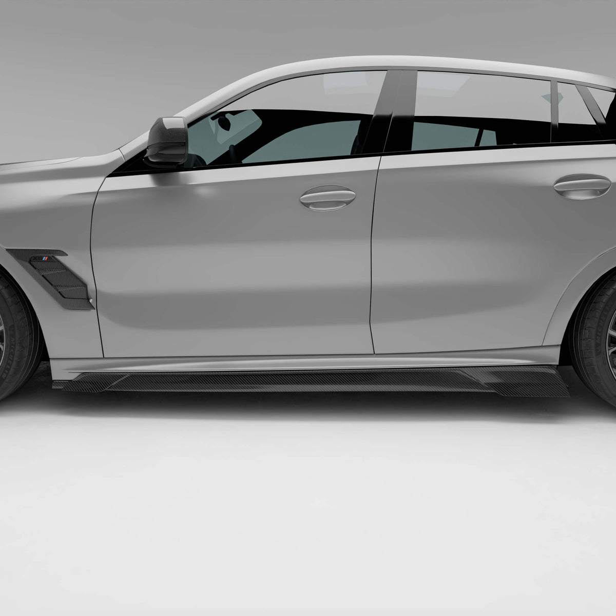 REVOZPORT BMW X6M F96 LCI Carbon Fibre Side Skirts (2023+), image 9 - Premium Bespoke AutoWorks