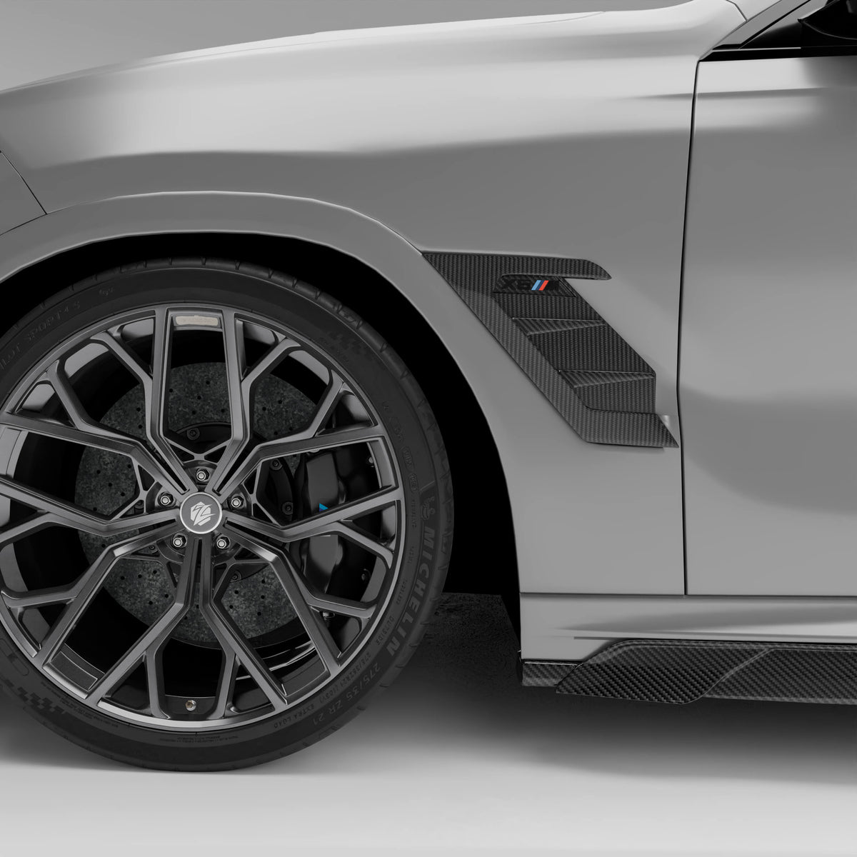 REVOZPORT BMW X6M F96 LCI Carbon Fibre Side Vents (2023+), image 2 - Premium Bespoke AutoWorks
