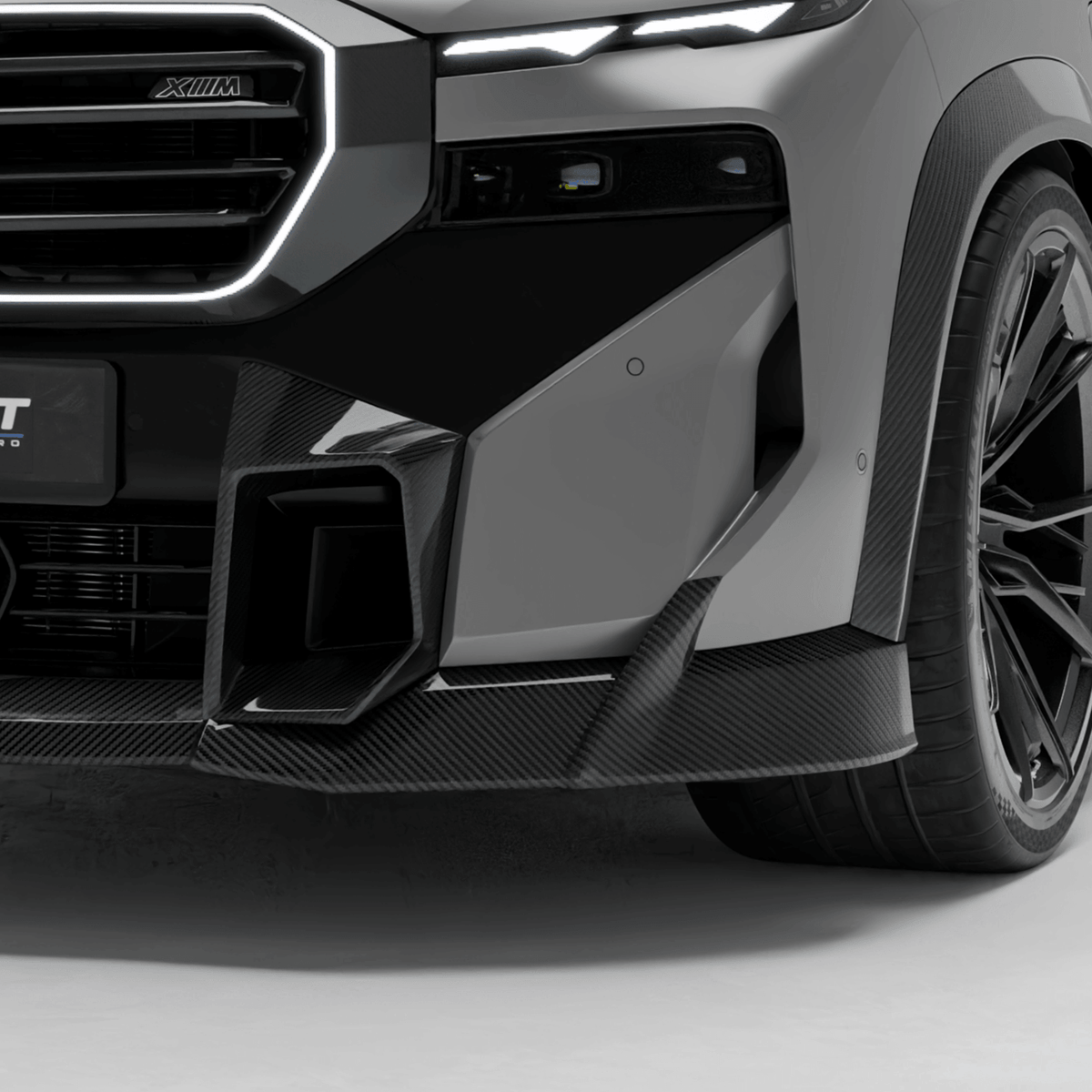 REVOZPORT BMW XM G09 Carbon Fibre Front Bumper Vent Trims (2023+), image 2 - Premium Bespoke AutoWorks
