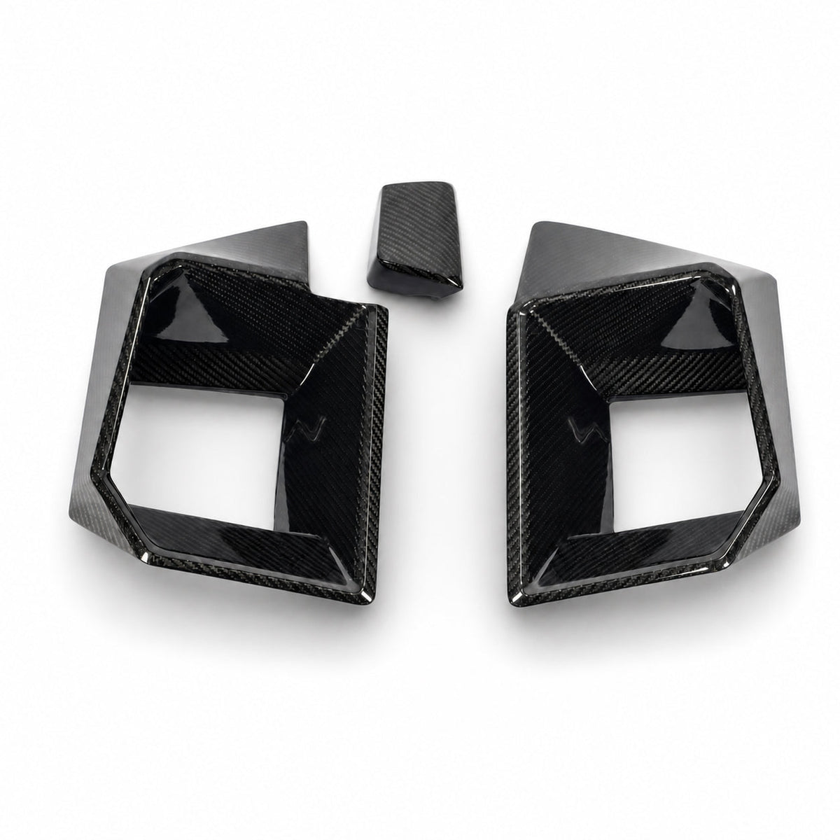 REVOZPORT BMW XM G09 Carbon Fibre Front Bumper Vent Trims (2023+), image 3 - Premium Bespoke AutoWorks