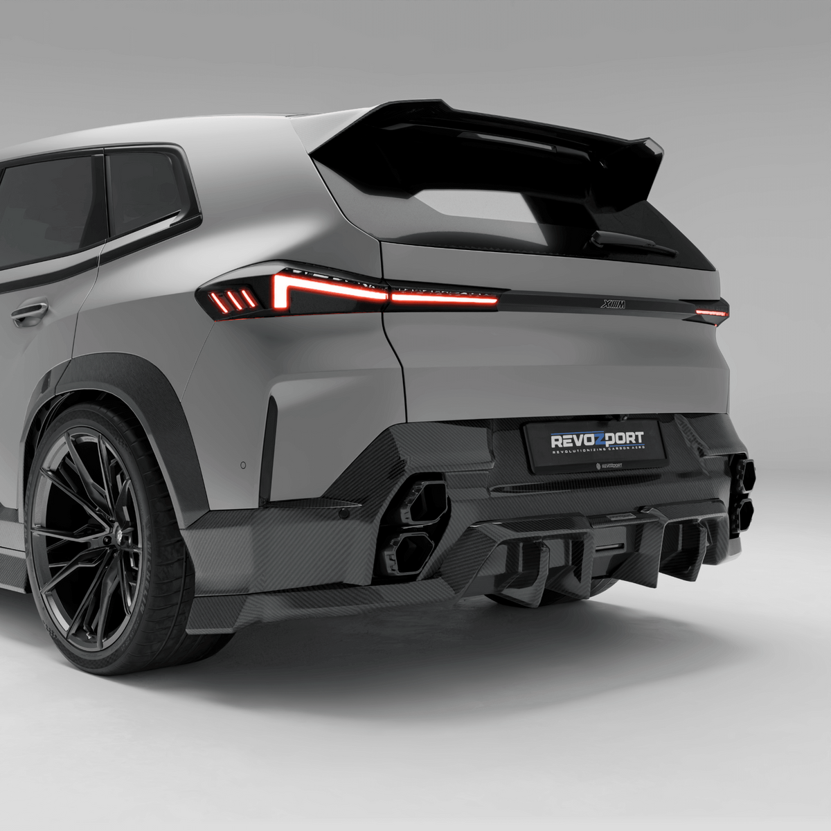 REVOZPORT BMW XM G09 Carbon Fibre Rear Diffuser (2023+), image 2 - Premium Bespoke AutoWorks