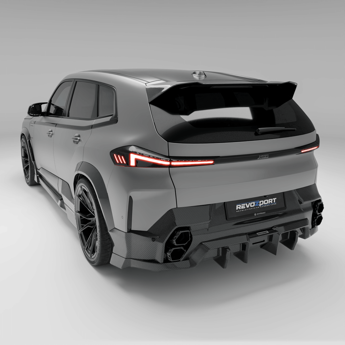 REVOZPORT BMW XM G09 Carbon Fibre Roof Spoiler (2023+), image 2 - Premium Bespoke AutoWorks