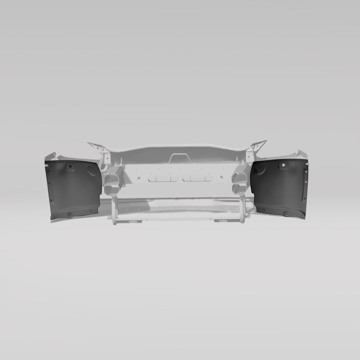 REVOZPORT Chevrolet Corvette C7 Carbon Fibre Front Inner Fender Liner Set (2014-2019), image 2 - Premium Bespoke AutoWorks