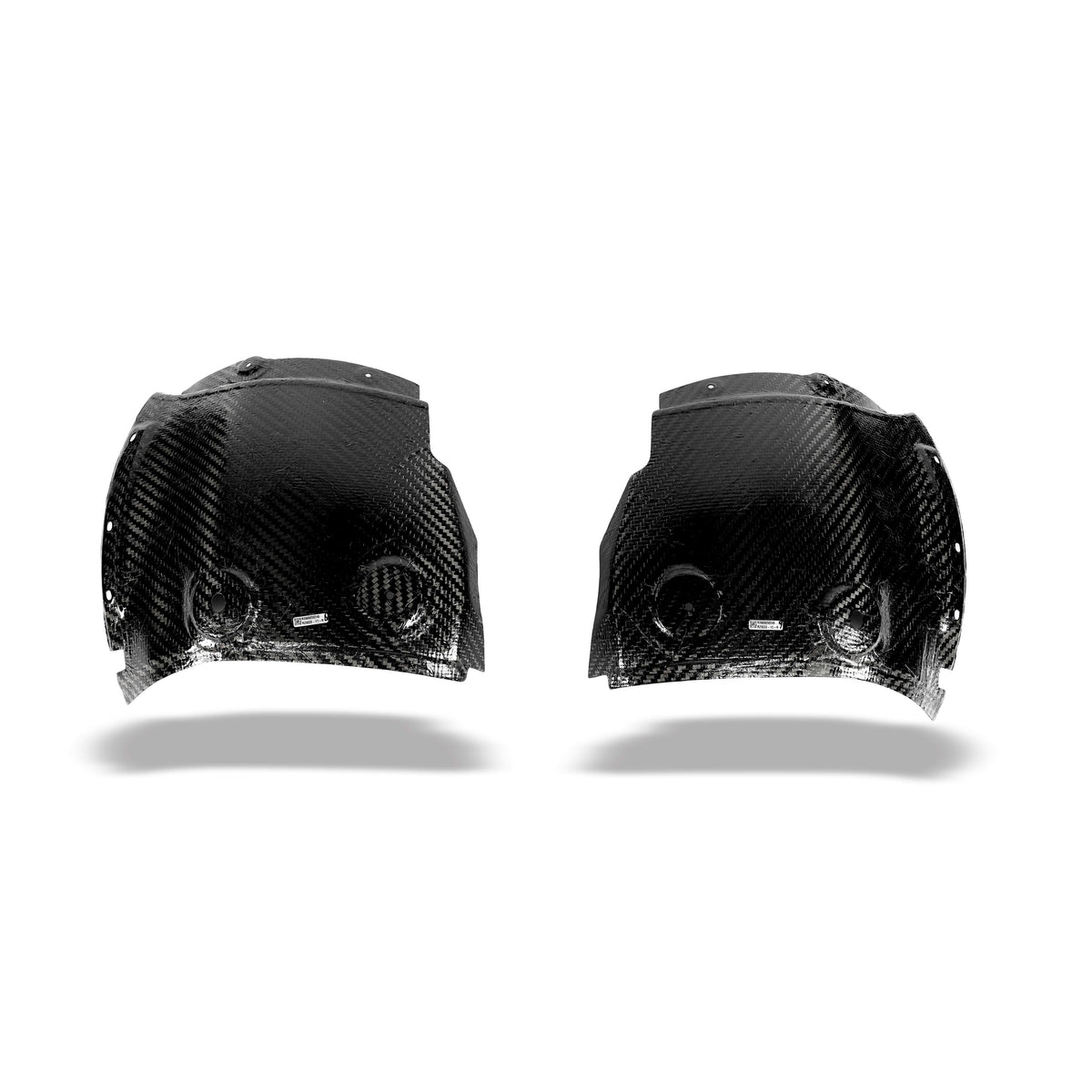 REVOZPORT Chevrolet Corvette C7 Carbon Fibre Front Inner Fender Liner Set (2014-2019), image 3 - Premium Bespoke AutoWorks