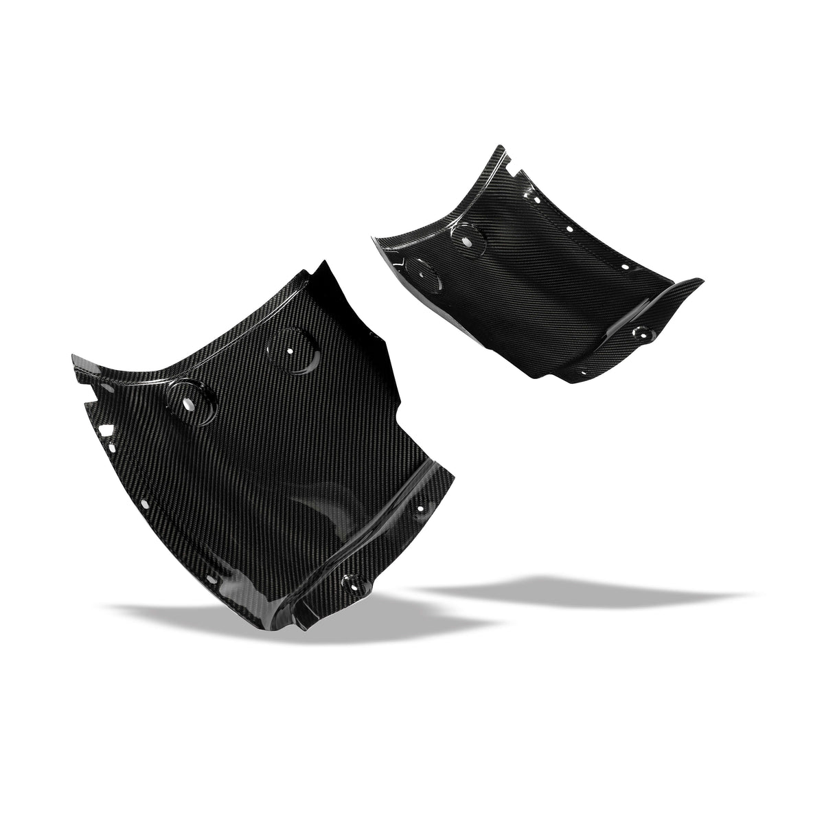 REVOZPORT Chevrolet Corvette C7 Carbon Fibre Front Inner Fender Liner Set (2014-2019), image 8 - Premium Bespoke AutoWorks