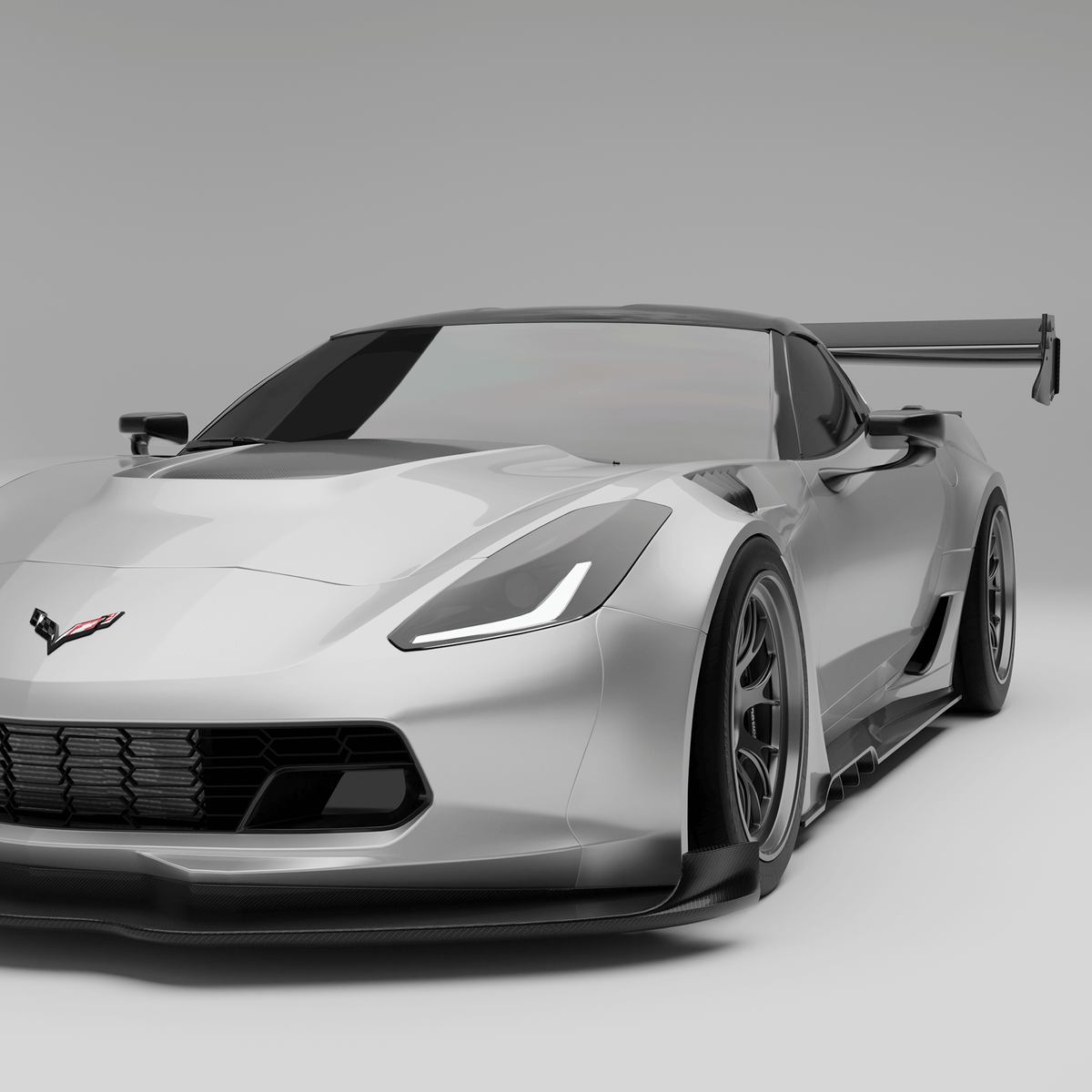 REVOZPORT Chevrolet Corvette C7 Carbon Fibre Mirror Covers (2014-2019) - Premium Bespoke AutoWorks