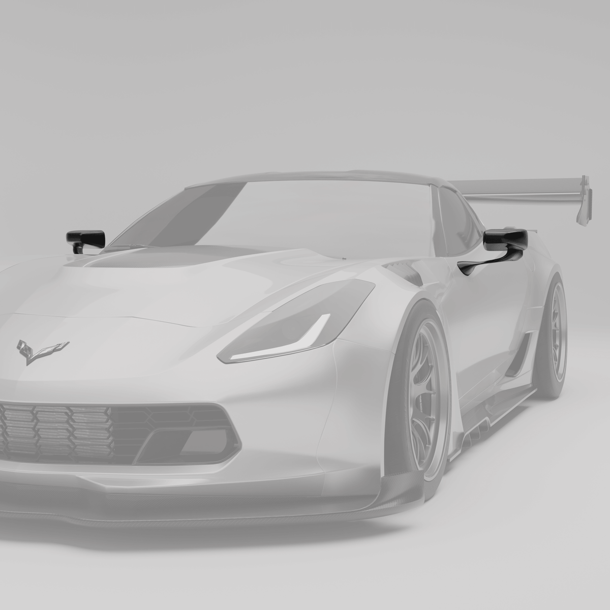 REVOZPORT Chevrolet Corvette C7 Carbon Fibre Mirror Covers (2014-2019), image 2 - Premium Bespoke AutoWorks
