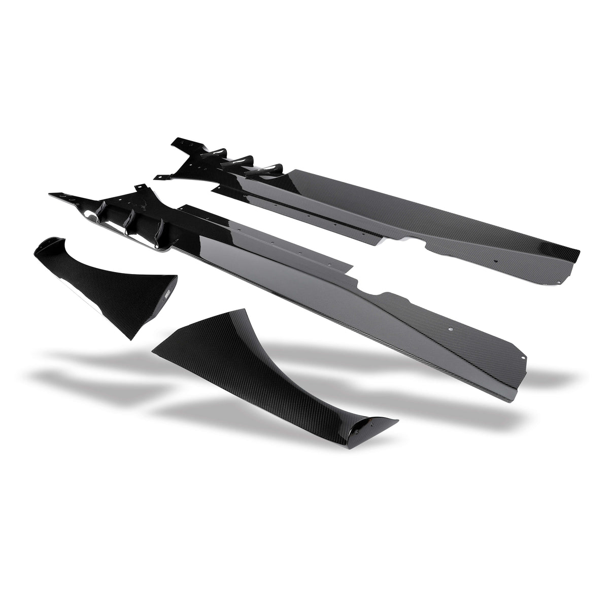 REVOZPORT Chevrolet Corvette C7 Carbon Fibre Side Skirts (2014-2019), image 7 - Premium Bespoke AutoWorks