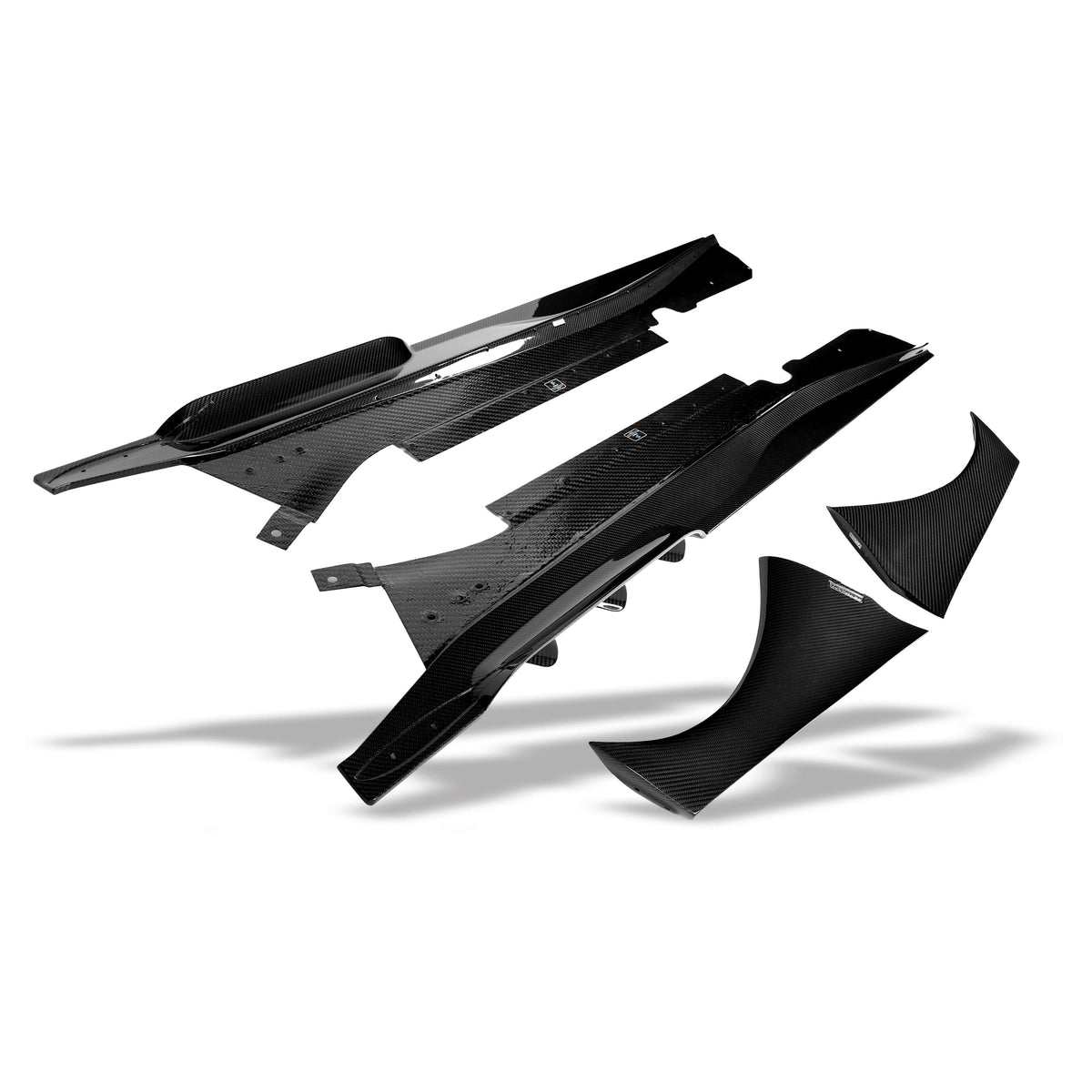 REVOZPORT Chevrolet Corvette C7 Carbon Fibre Side Skirts (2014-2019), image 8 - Premium Bespoke AutoWorks
