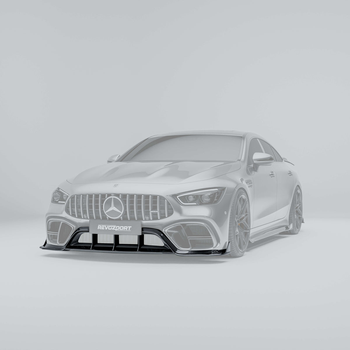 REVOZPORT Mercedes-AMG GT 63 S 4-Door X290 Carbon Fibre Front Lip (2019+) - Premium Bespoke AutoWorks