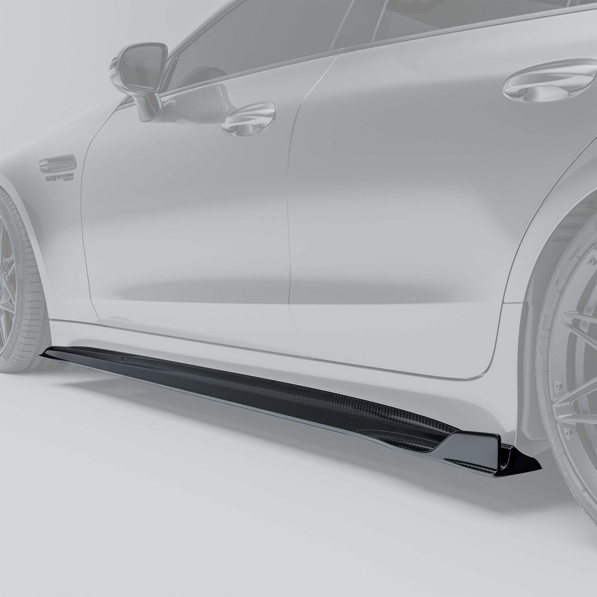 REVOZPORT Mercedes-AMG GT 63 S 4-Door X290 Carbon Fibre Side Skirts (2019+) - Premium Bespoke AutoWorks