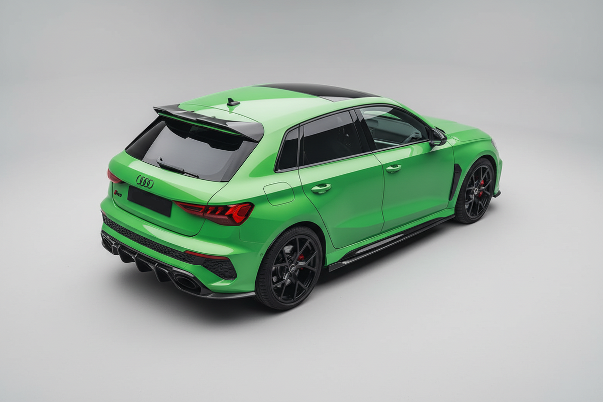 Audi RS3 8Y Hatchback Pre-Preg Carbon Fibre Rear Diffuser (2020-2024) | Premium Bespoke AutoWorks