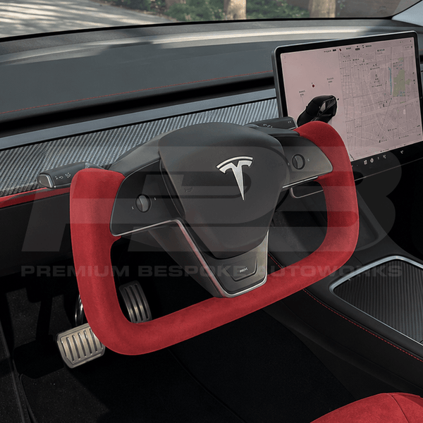 Tesla Model X 2021 Yoke Custom Steering Wheel, Build Your Own