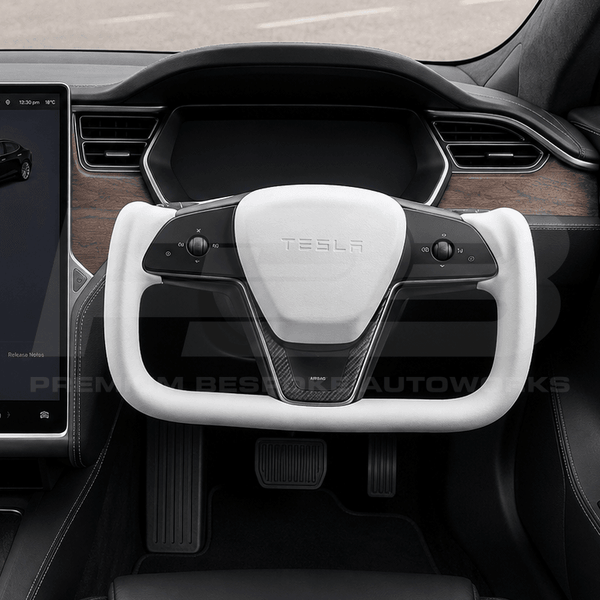 Tesla Model S 2021 Yoke Custom Steering Wheel, Build Your Own
