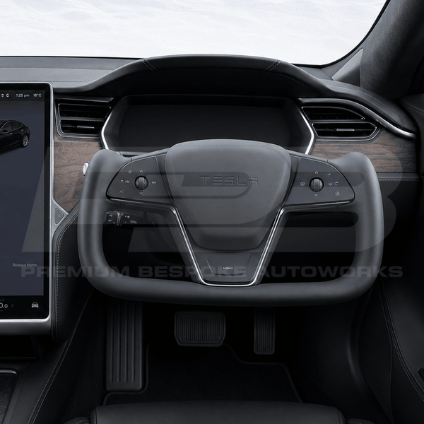 Tesla Model X 2021 Yoke Custom Steering Wheel, Build Your Own