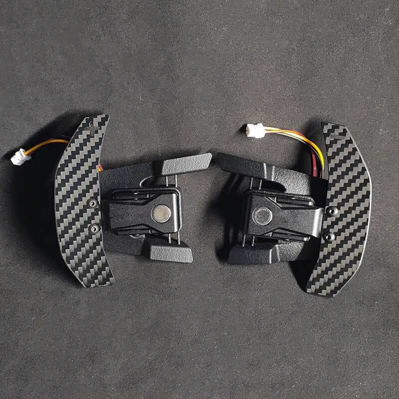 Volkswagen Golf Mk7 magnetic paddle shifters, rear view | Premium Bespoke AutoWorks