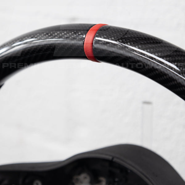 Volante personalizado de fibra de carbono Mercedes AMG 2020 en adelante