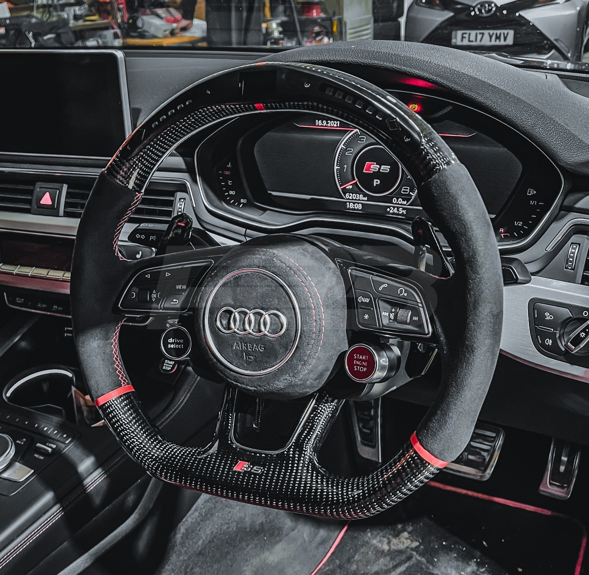 Audi RS Custom Steering Wheel Design Your Own | Premium Bespoke AutoWorks