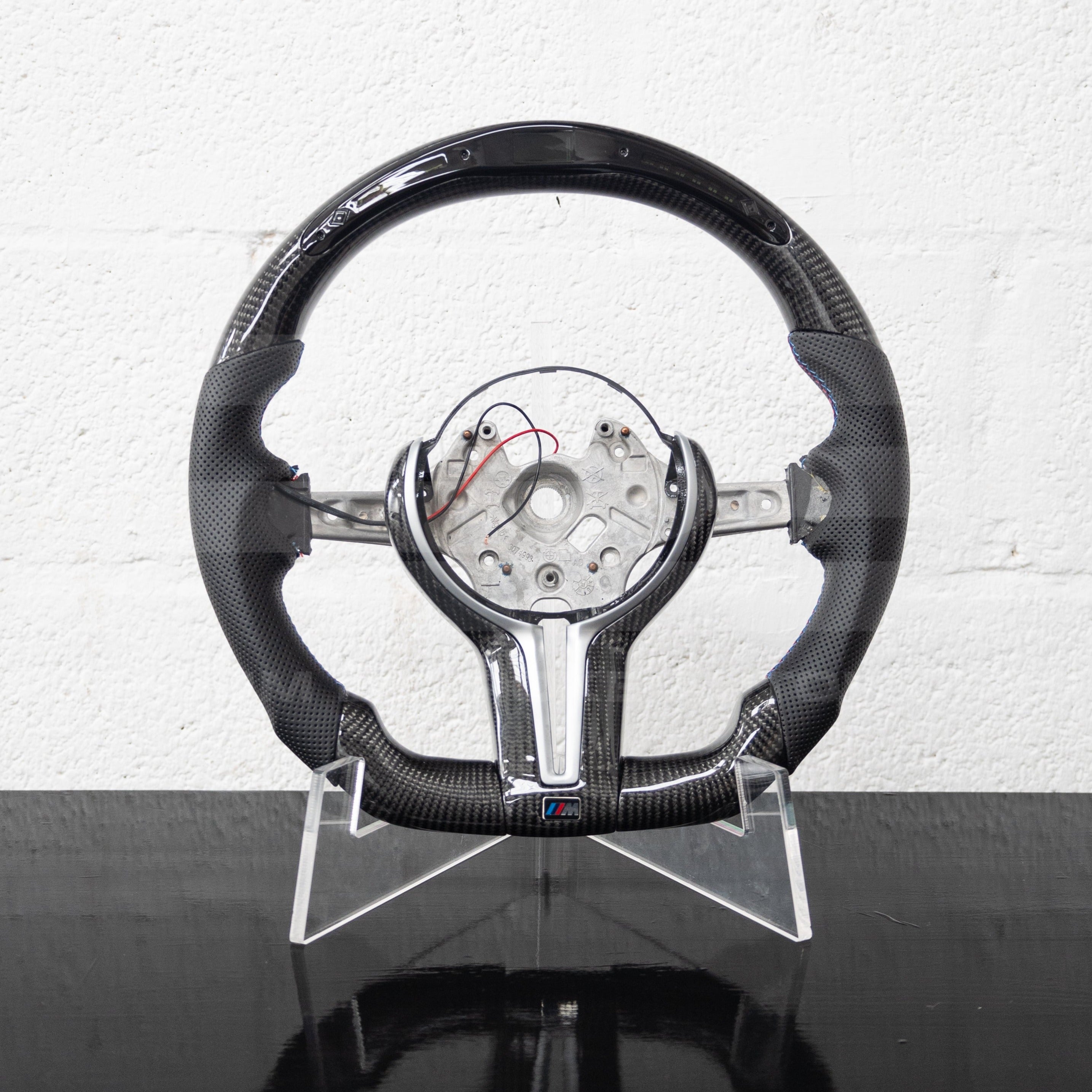 BMW F80 F82 M4 Carbon Fibre LED Steering Wheel