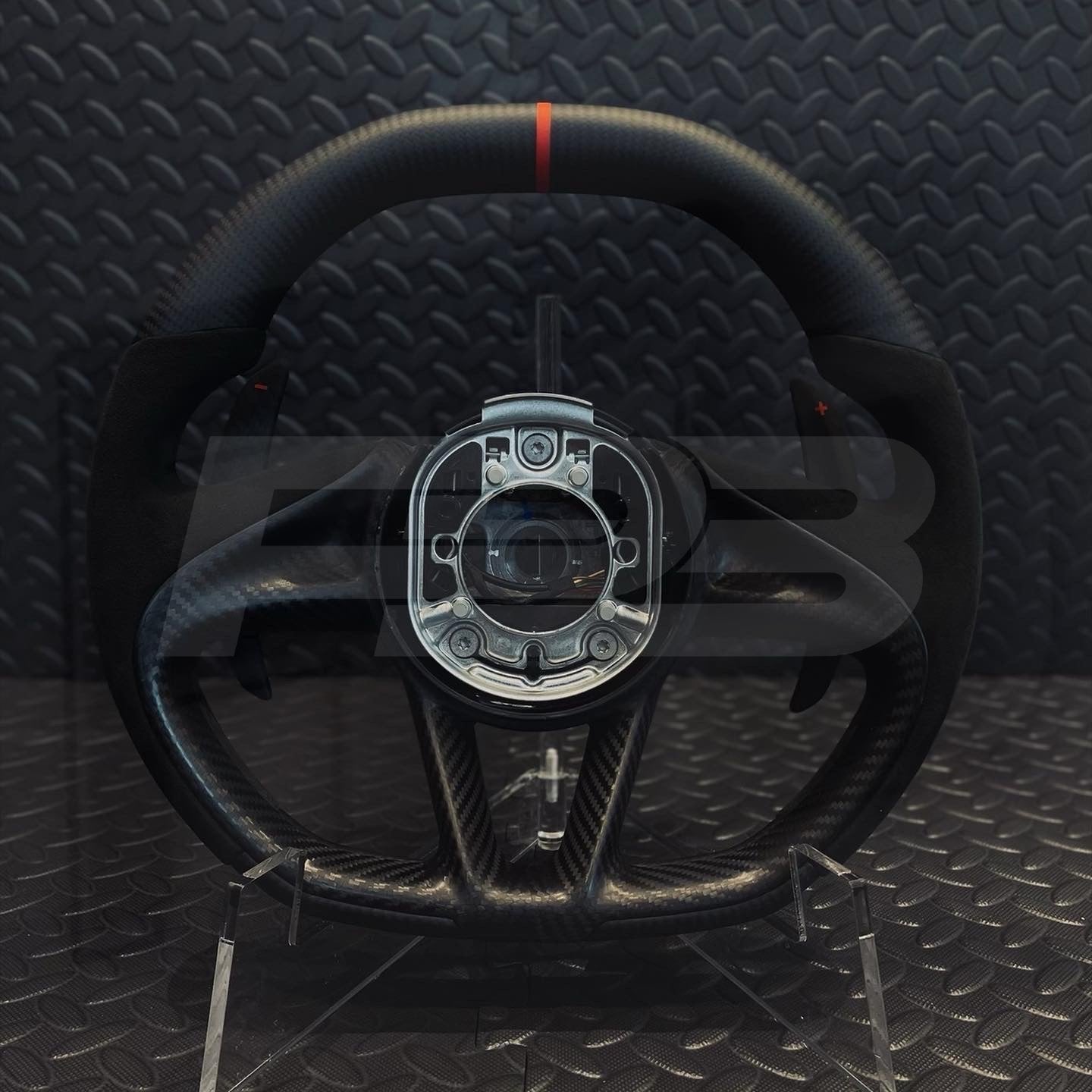 Mclaren 720s Custom Steering Wheel product image in photo booth