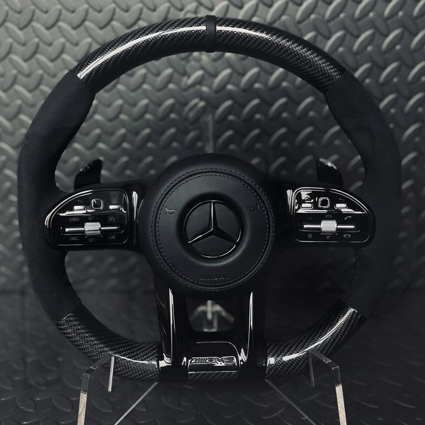 Mercedes AMG Custom Steering Wheel