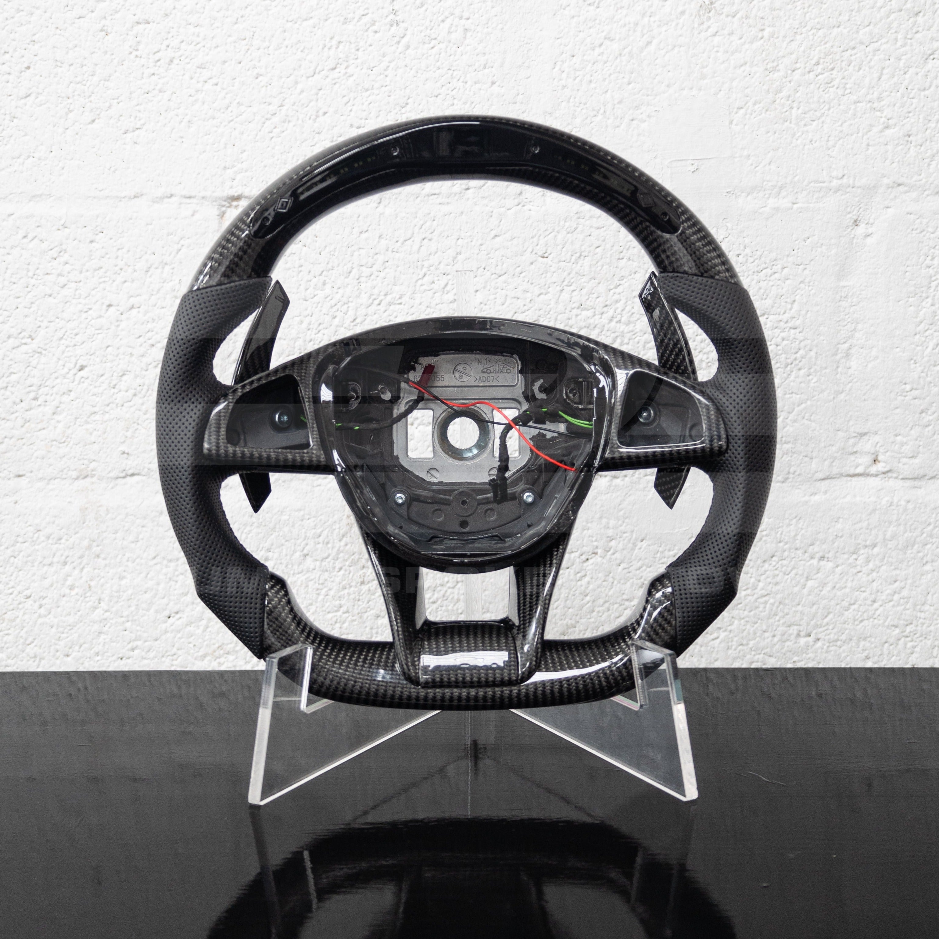 Mercedes Carbon Perforated Leather Steering Wheel