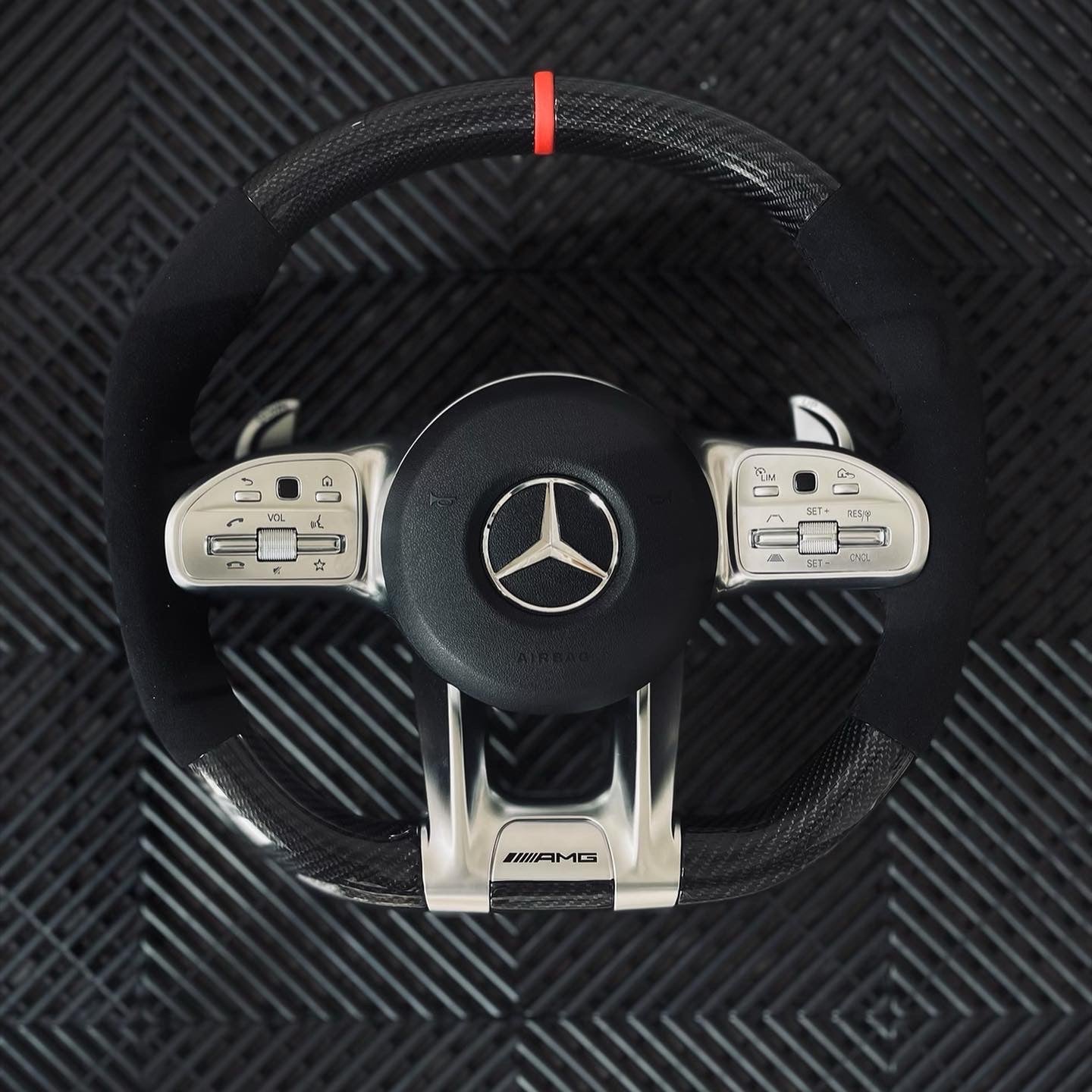 Mercedes S63 AMG Steering Wheel Upgrade