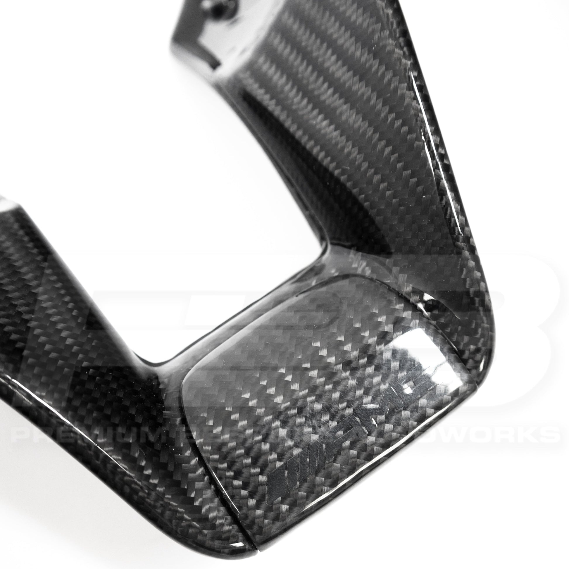 2016 - 2018 Mercedes AMG Carbon Fibre Lower Steering Wheel Trim