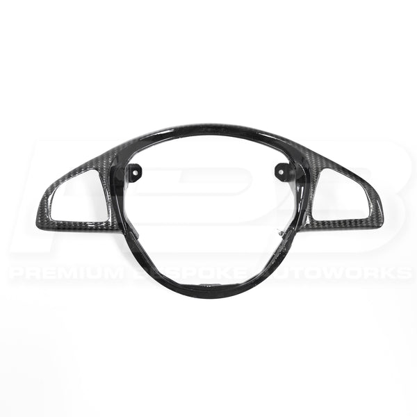 2014 - 2018 Mercedes AMG embellecedor de fibra de carbono para el botón del volante