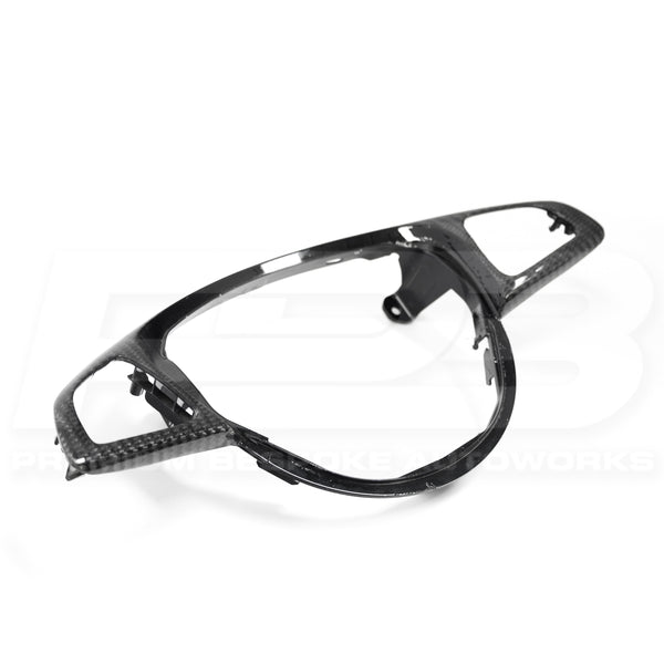 2014 - 2018 Mercedes AMG embellecedor de fibra de carbono para el botón del volante