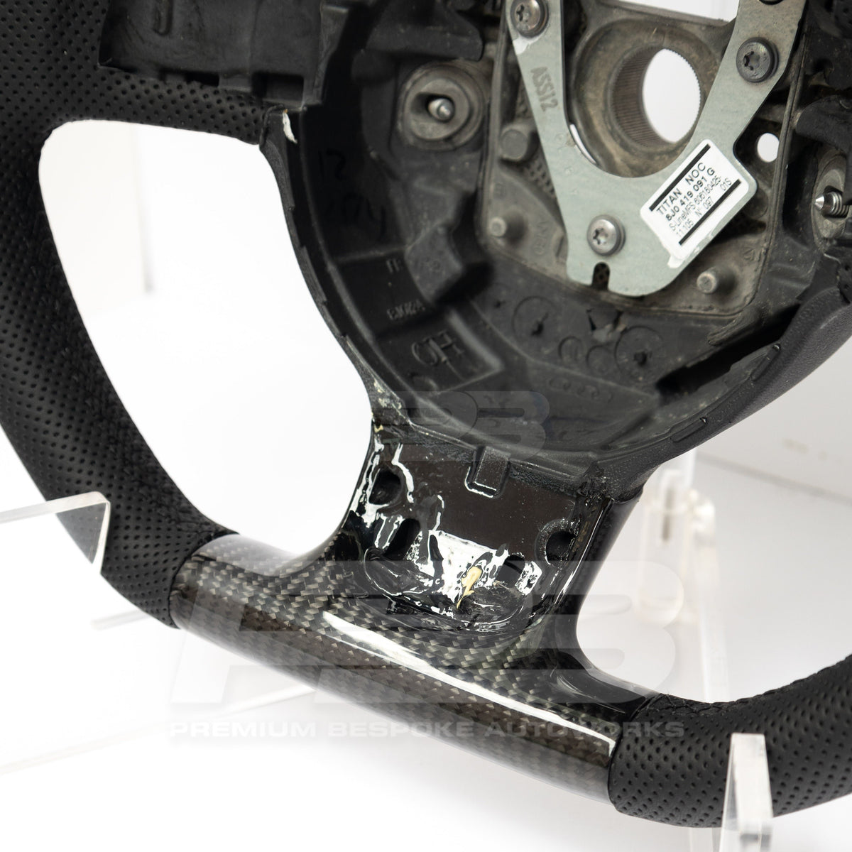 Audi A3 8P Carbon Fibre Steering Wheel | Premium Bespoke AutoWorks