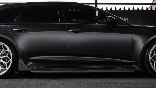 Carbon Fibre Side Skirts for 2020 Audi RS6 C8