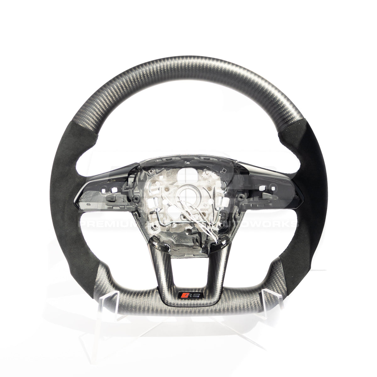 Audi RS6 C8 Matte Carbon Fibre Steering Wheel | Premium Bespoke AutoWorks