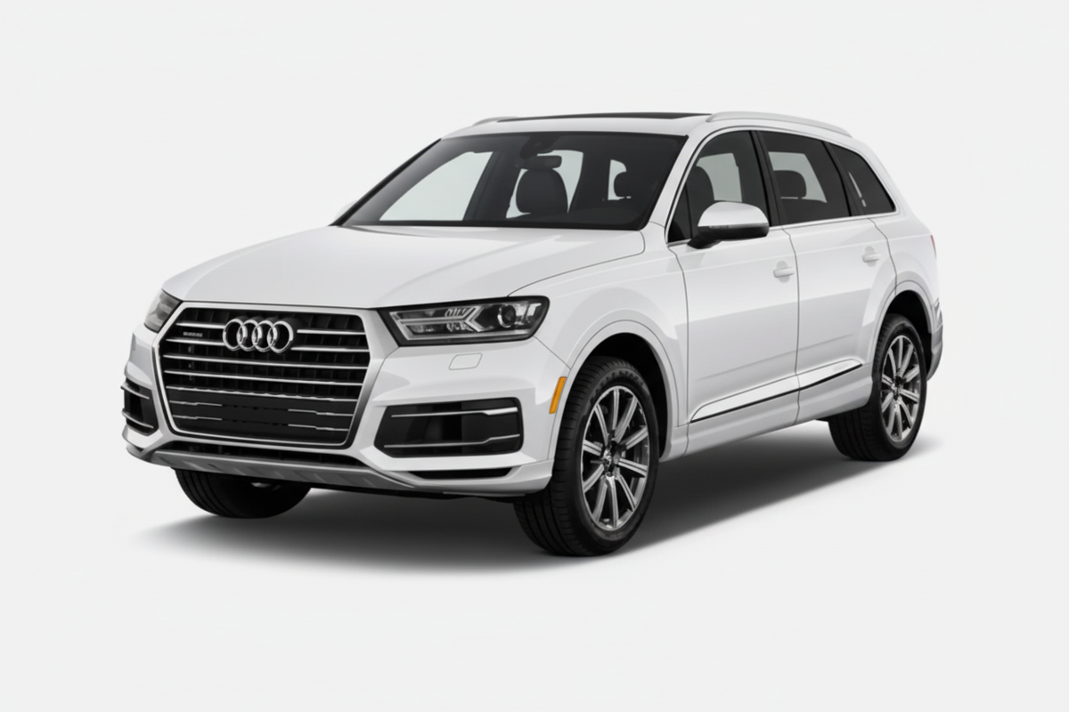 Audi Q7 2016 On - Tailored Rubber Boot Liner Mat Protector