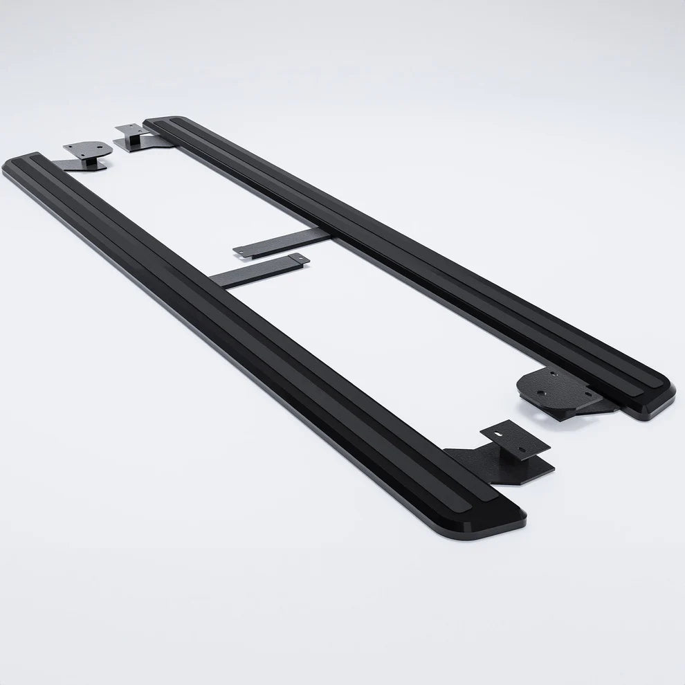 Audi Q7 2016 On Oe Style 2 Running Boards All Black- Pair | Premium Bespoke AutoWorks