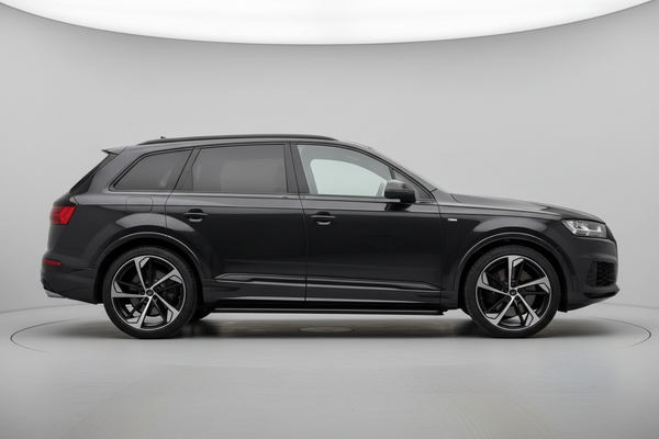 Audi Q7 2016 en adelante Estilo OE Estribos 2 Totalmente negros - Par