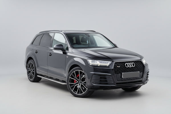 Audi Q7 / Sq7 2015-2020 rsq7 Style Honeycomb Grill In All Gloss Black