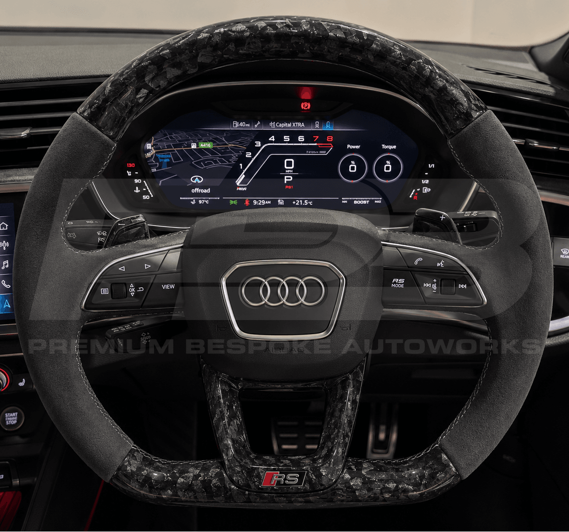 Audi Build Your Own custom steering wheel, configured to your spec
