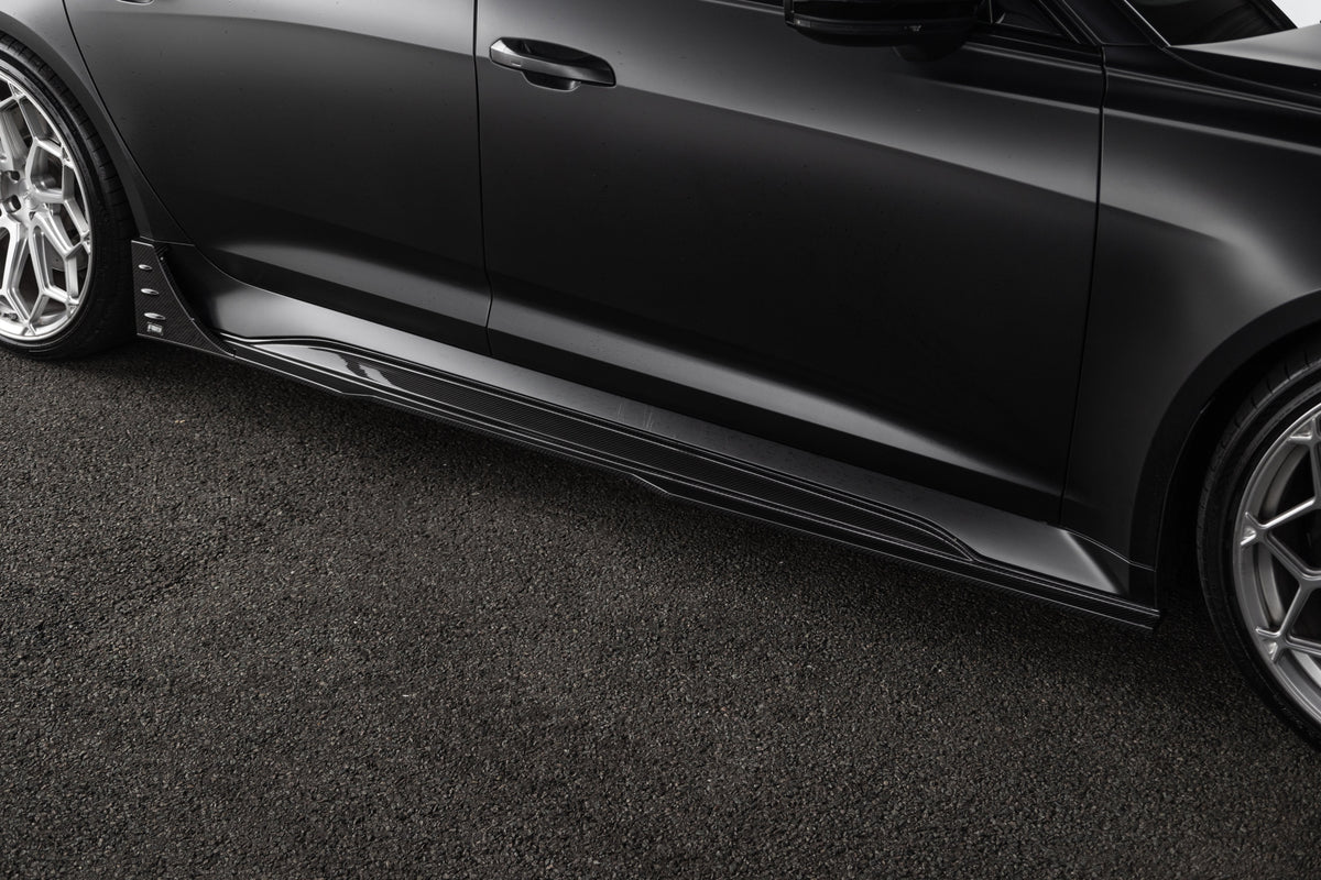 Carbon Fibre Side Skirts for 2020 Audi RS6 C8 | Premium Bespoke AutoWorks
