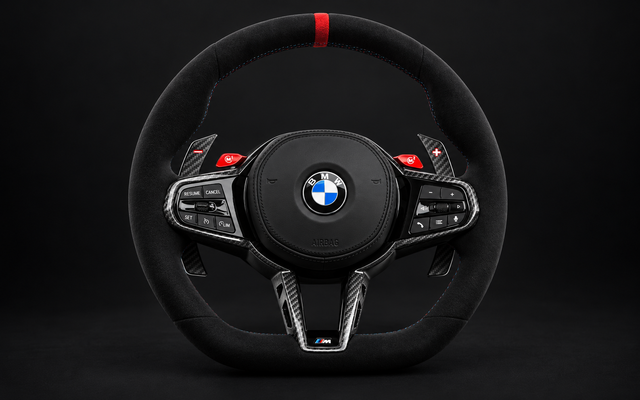 BMW M LCI steering wheel upgrade