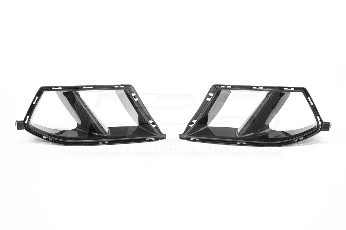 BMW M3/M4 G80/G82 CARBON FIBRE FRONT BUMPER DUCTS 2021+ | Premium Bespoke AutoWorks