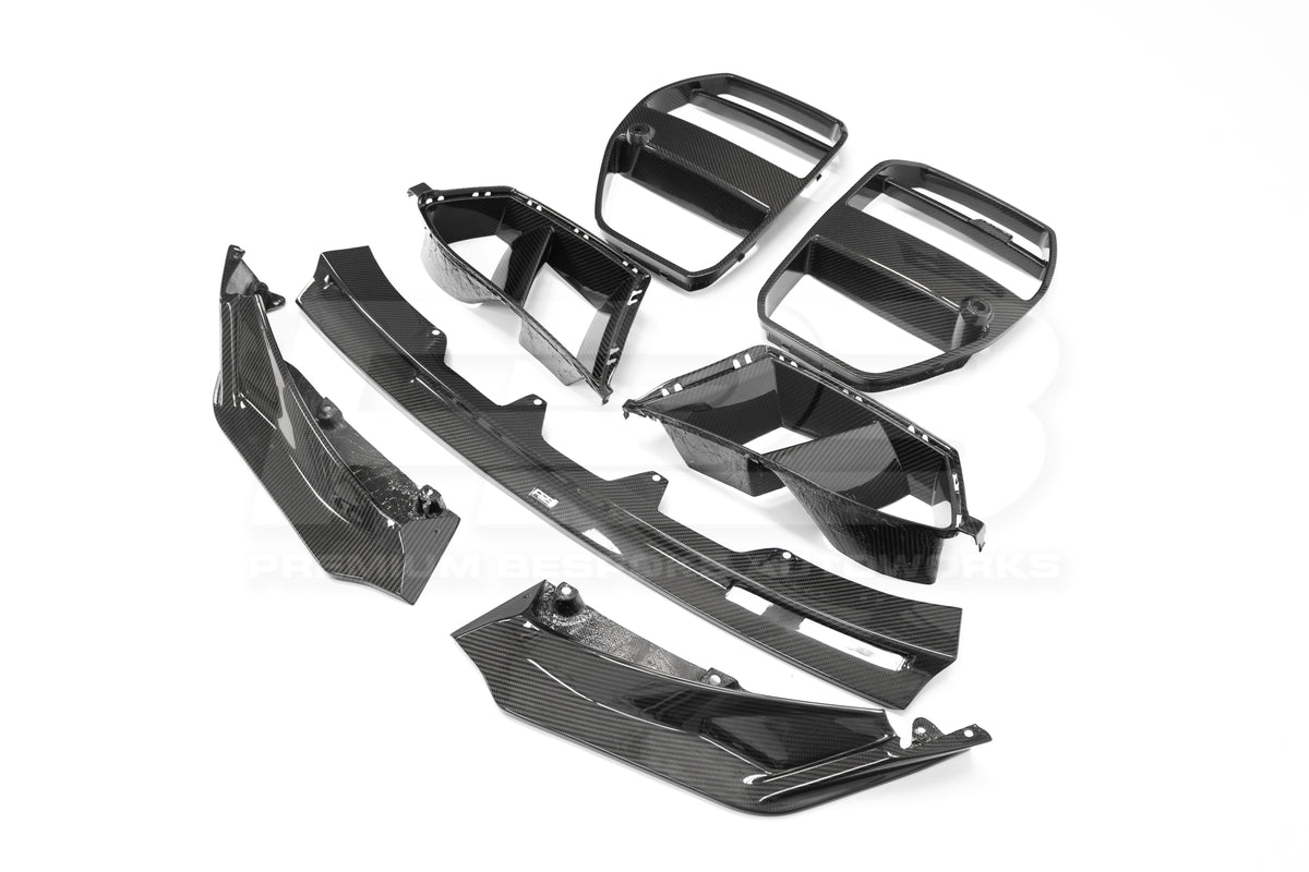 BMW M3/M4 G80/G82 CARBON FIBRE FRONT END KIT 2021+ | Premium Bespoke AutoWorks